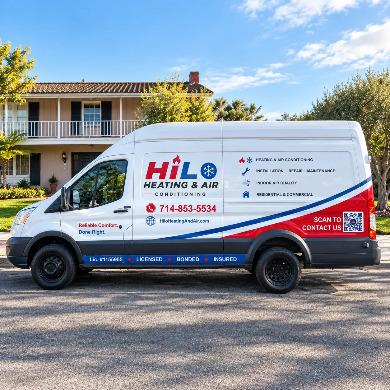 HiLo Heating & Air trusted HVAC service for Orange County homes